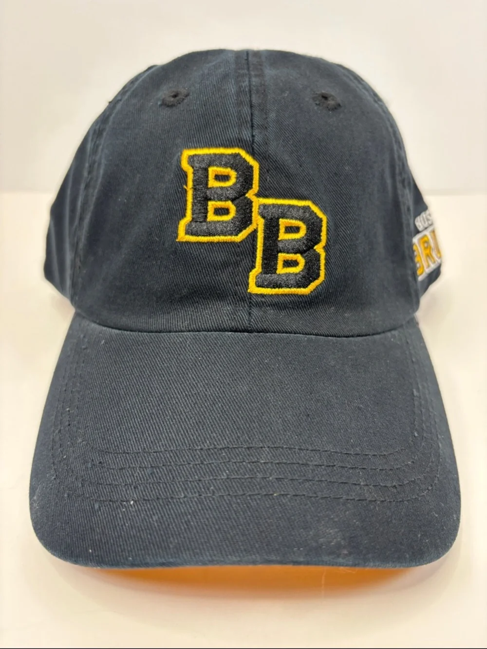 Boston Bruins Hat Cap Adidas NHL Adjustable Unstructured Slouch Black Dad Hat